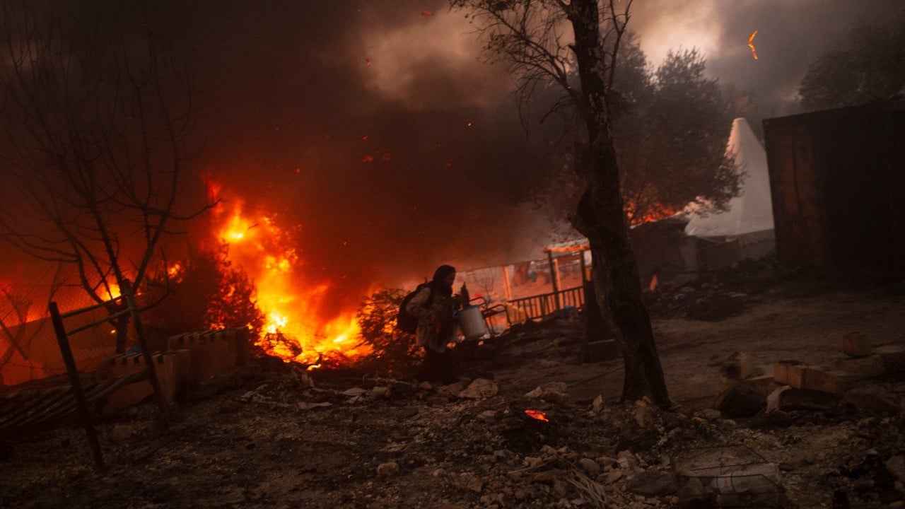 Afghan arsonists sentenced to 10 years each for burning down Greek migrant camp