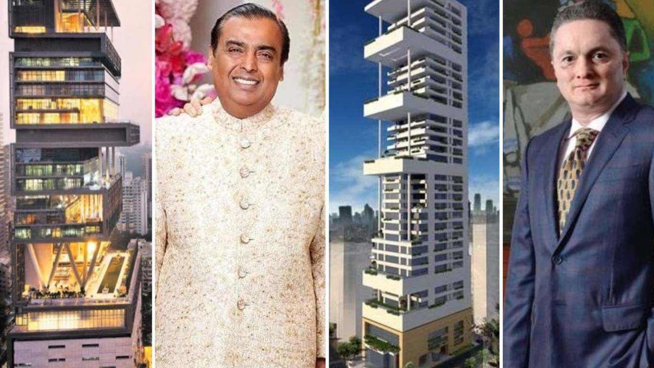 Crazy rich Indian skyscrapers! Mukesh Ambani's Antilia vs Gautam Singhania's JK House - which ...