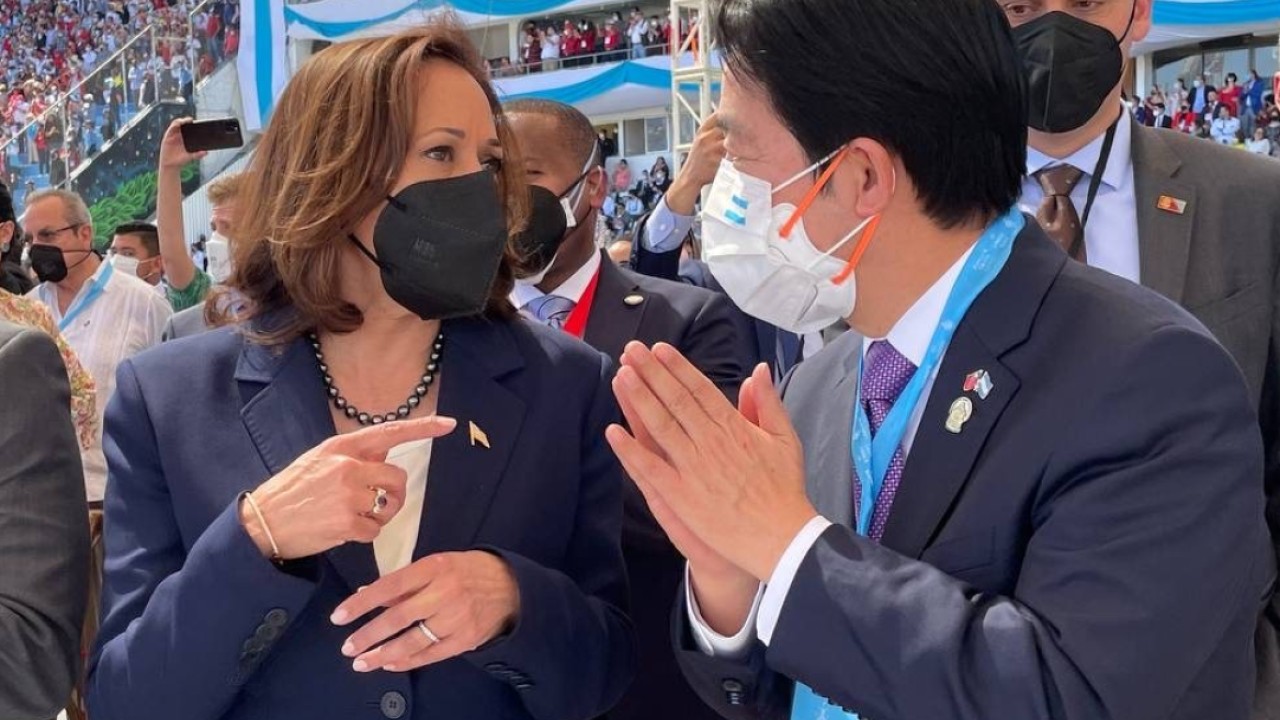 US, Taiwanese vice-presidents have ‘brief exchange’ in Honduras