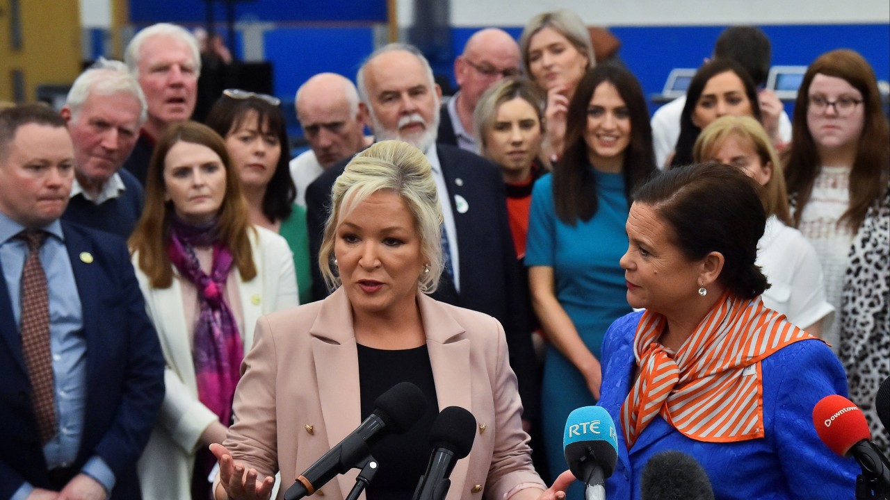 Sinn Fein'den Michelle O'Neill, tarihi anketlerin ardından Kuzey İrlanda için 'yeni dönem' selamlıyor