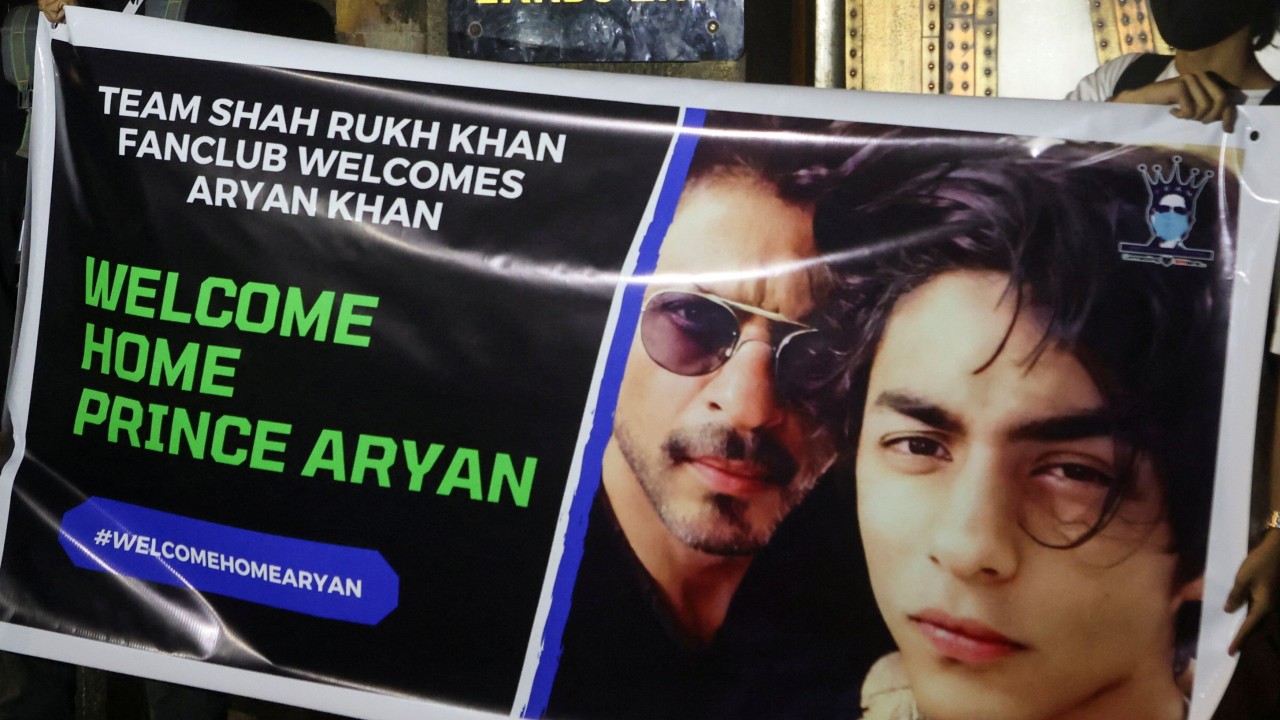‘King of Bollywood’ star Shah Rukh Khan’s son Aryan cleared of drugs charges