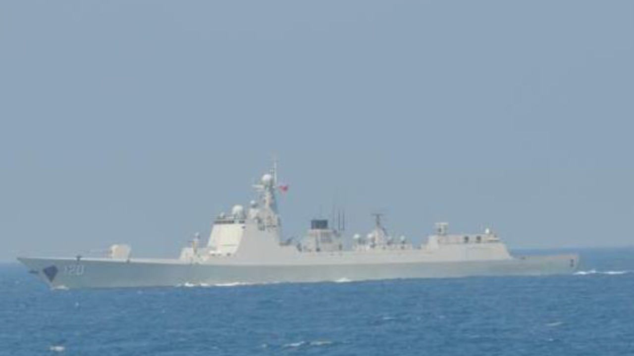 Chinese warships appear to be sailing around Japan amid tensions