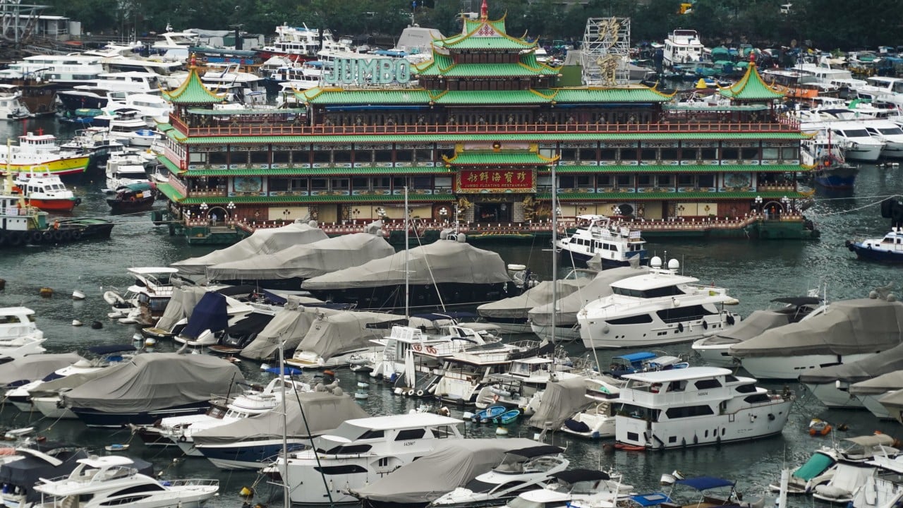Maritime authorities yet to announce Jumbo Floating Restaurant’s fate as Hong Kong expert says sinking it might not be possible