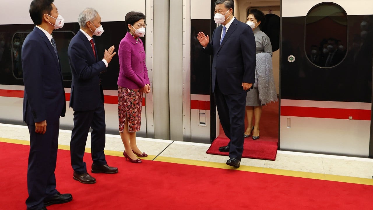 Lockdowns, a lion dance and red carpet: how Hong Kong welcomed Chinese President Xi Jinping