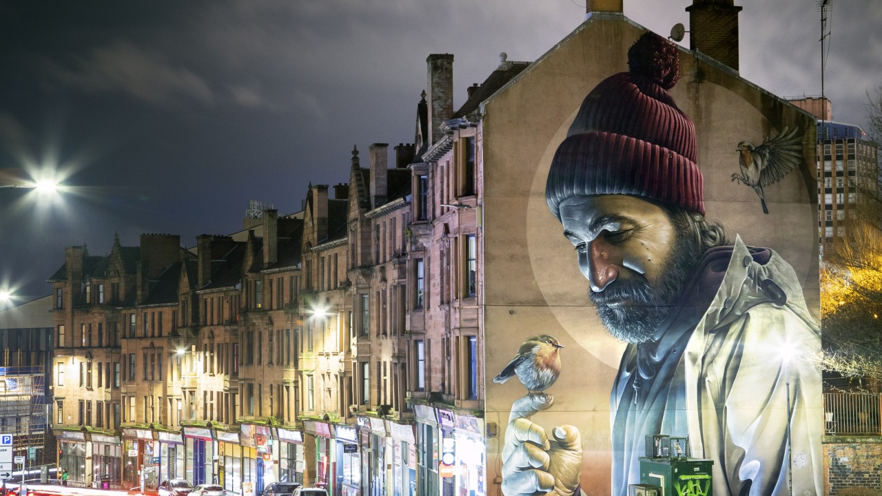 Glasgow’s extraordinary street art and the artists who make it, from the ‘Scottish Banksy’ to the women of the Fearless Collective
