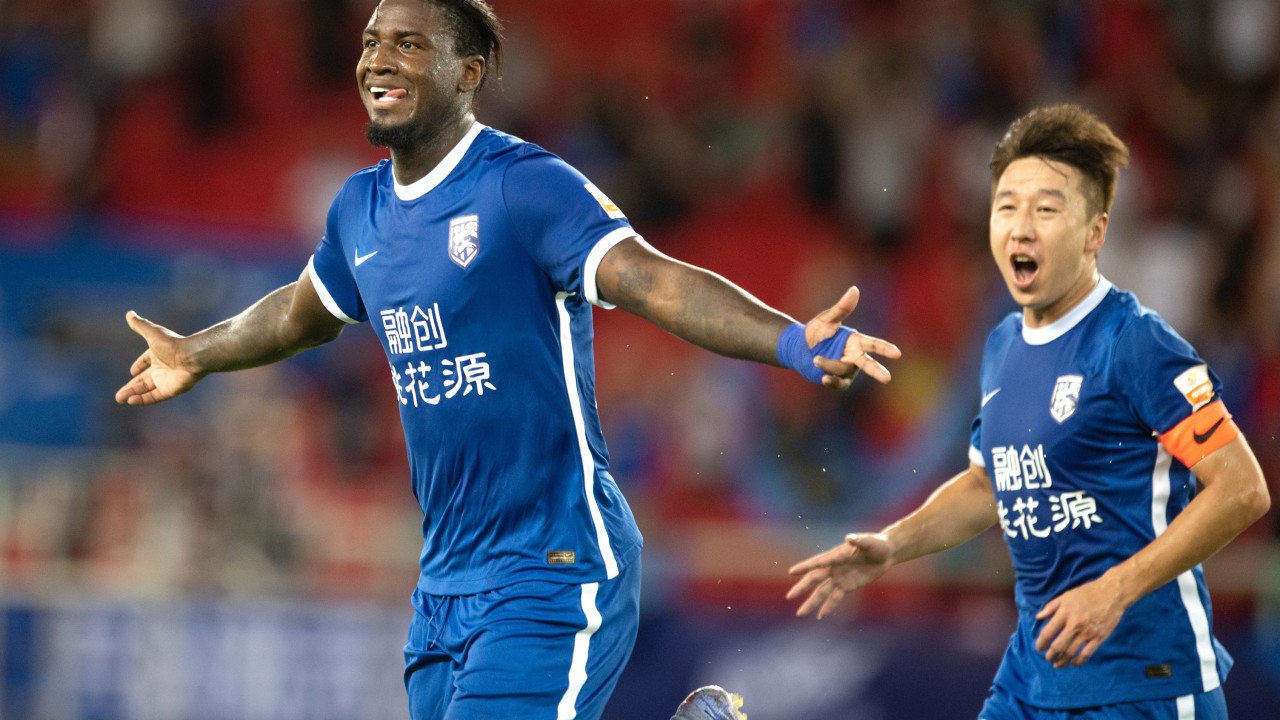 Chinese Super League: Wuhan Three Towns top as Marcao hits four while Covid-19 rips up fixture list