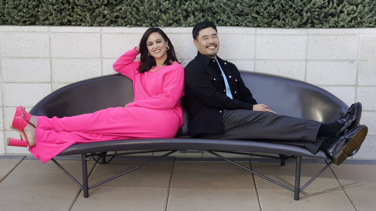 Melissa Fumero and Randall Park on Netflix comedy series Blockbuster, about the fallen video rental giant’s last surviving store