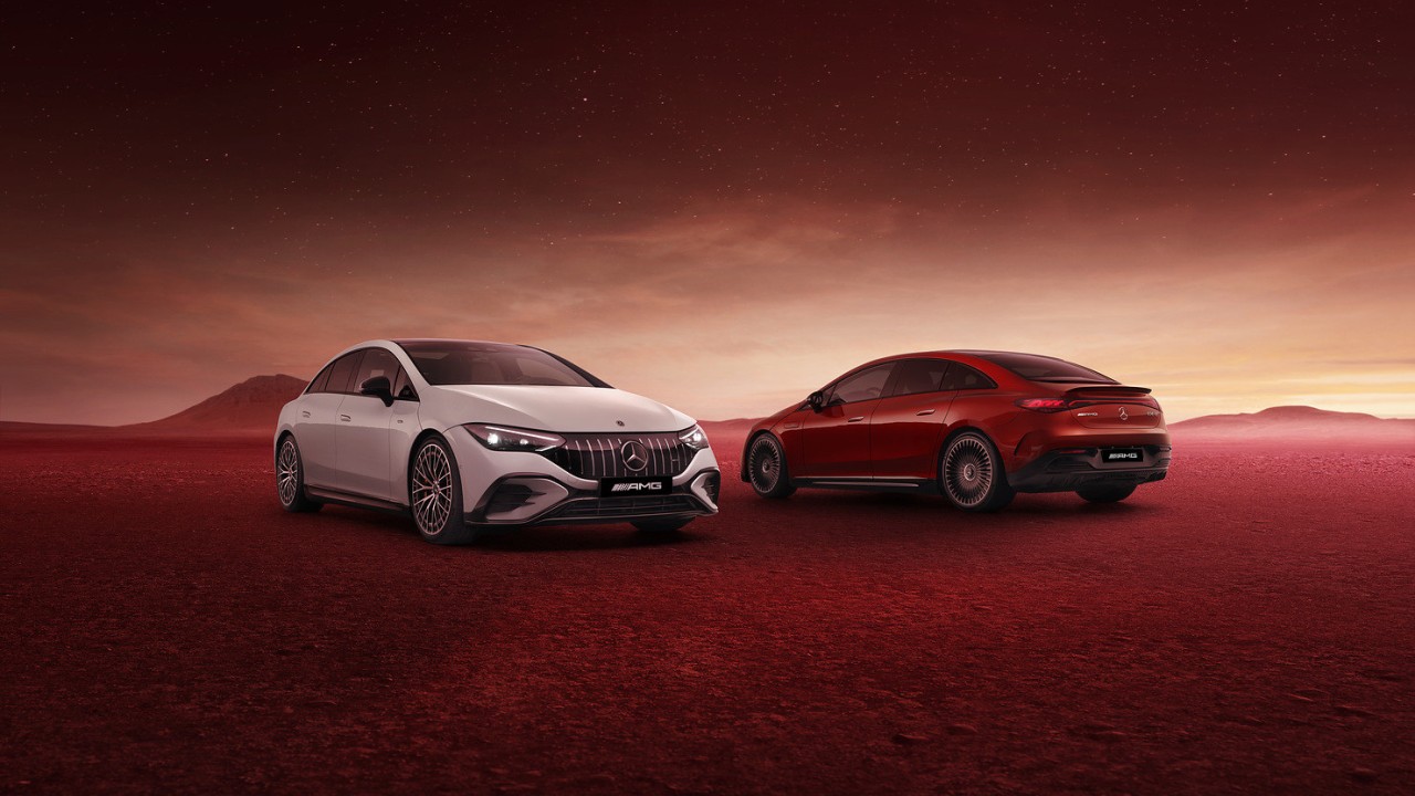Two new all-electric Mercedes-AMG models raise the bar for performance and excitement
