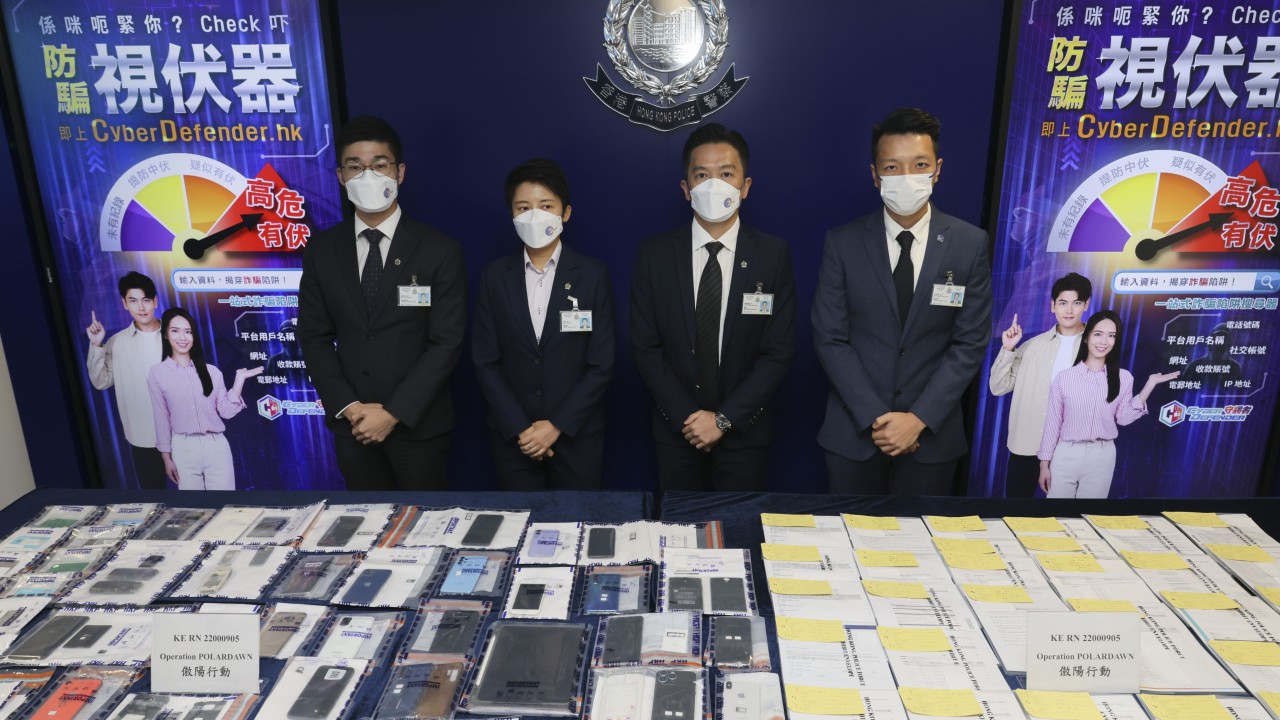 Polis, Hong Kong ve Makao sakinlerinden 7 milyon Hong Kong Doları dolandıran dolandırıcılık örgütünden 56 kişiyi tutukladı