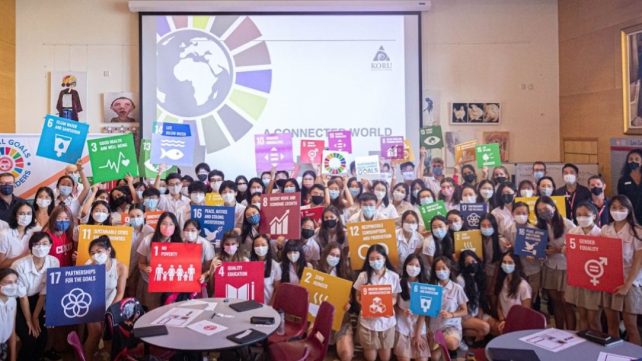 Beyond academia, students in Hong Kong’s international schools are being guided to become active and compassionate global citizens