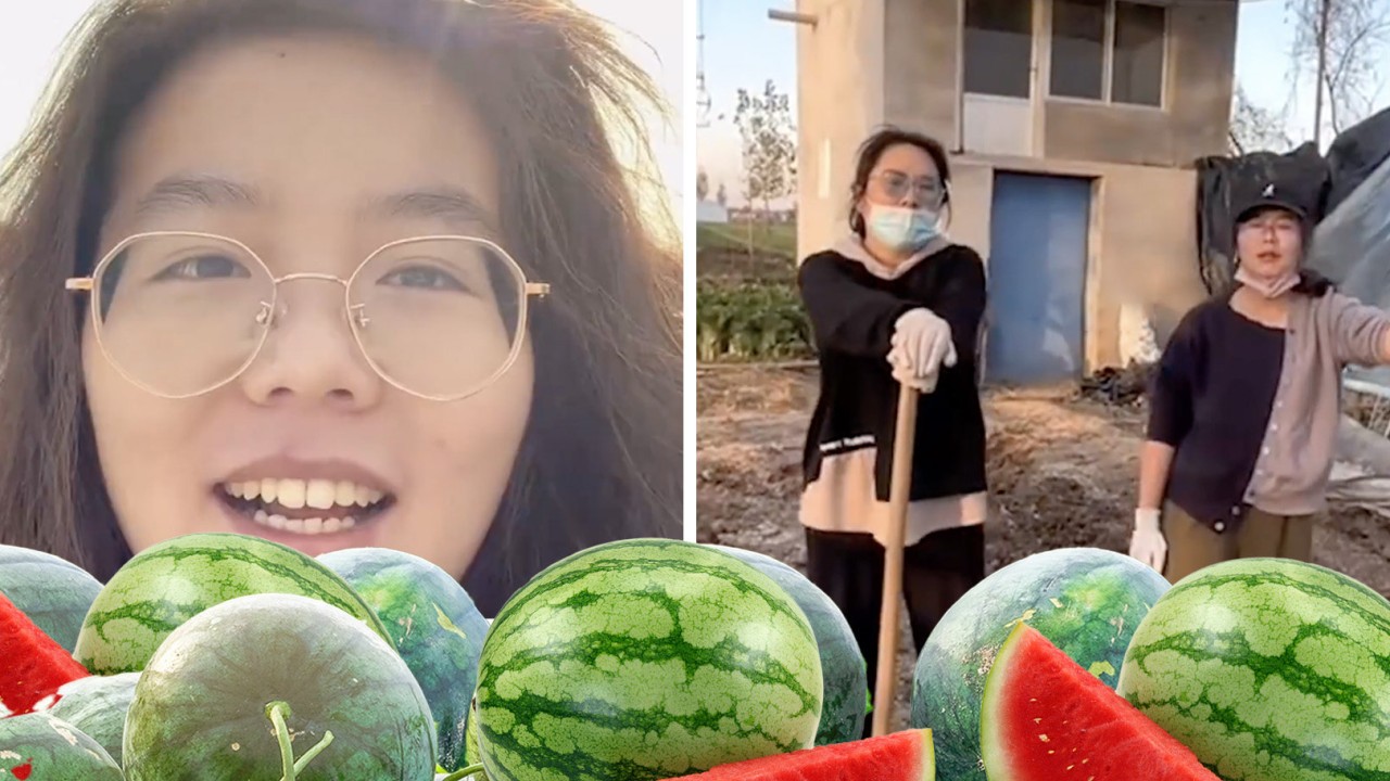 ‘I please myself’: from top university graduate to farmer, woman in China earns one-tenth old salary growing watermelons and finds happiness