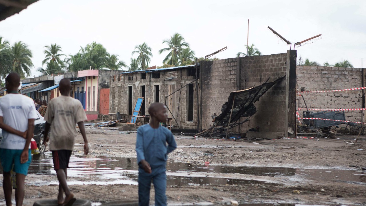 At least 35 killed in fire at commercial building in Benin