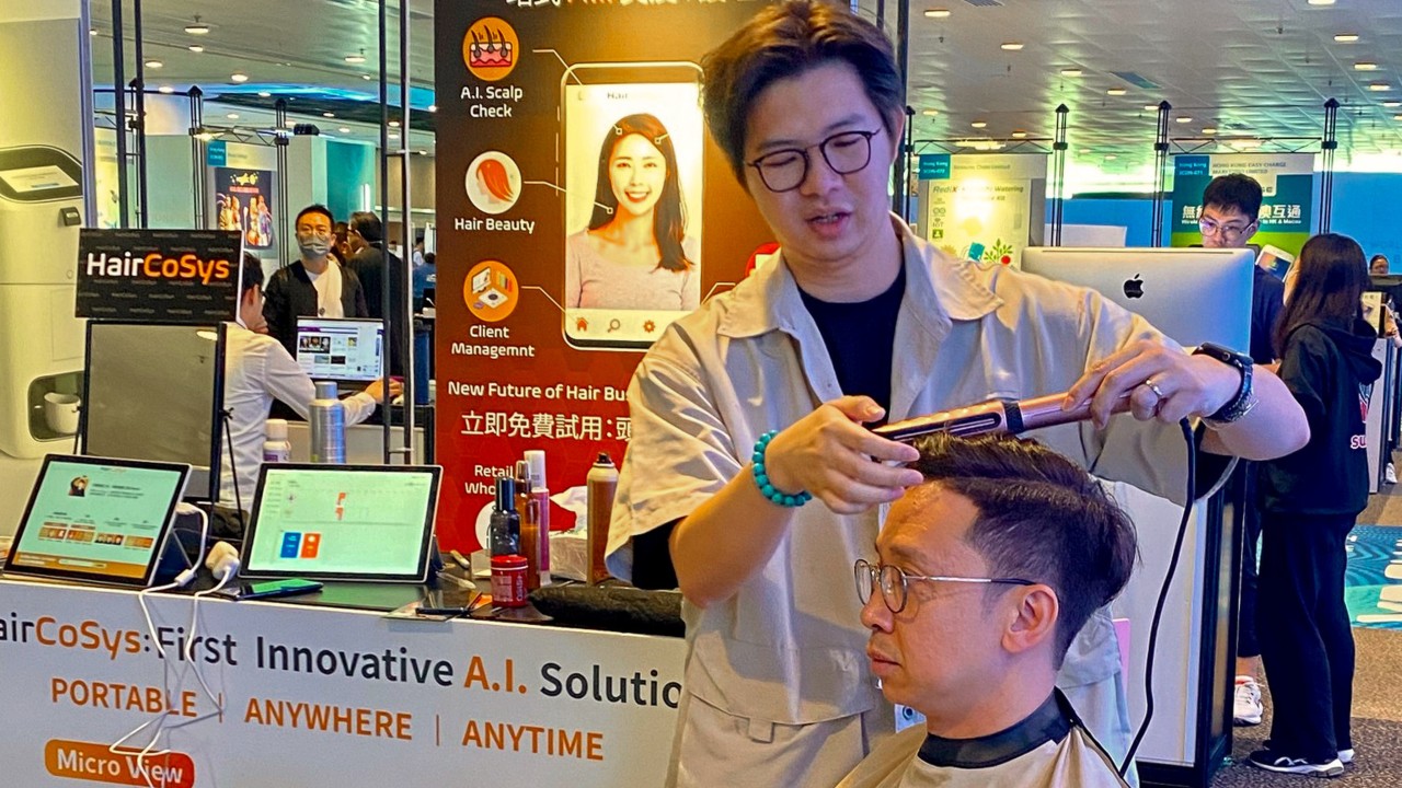 Hair you go: Hong Kong start-up HairCoSys uses AI to bring personalised care to the masses