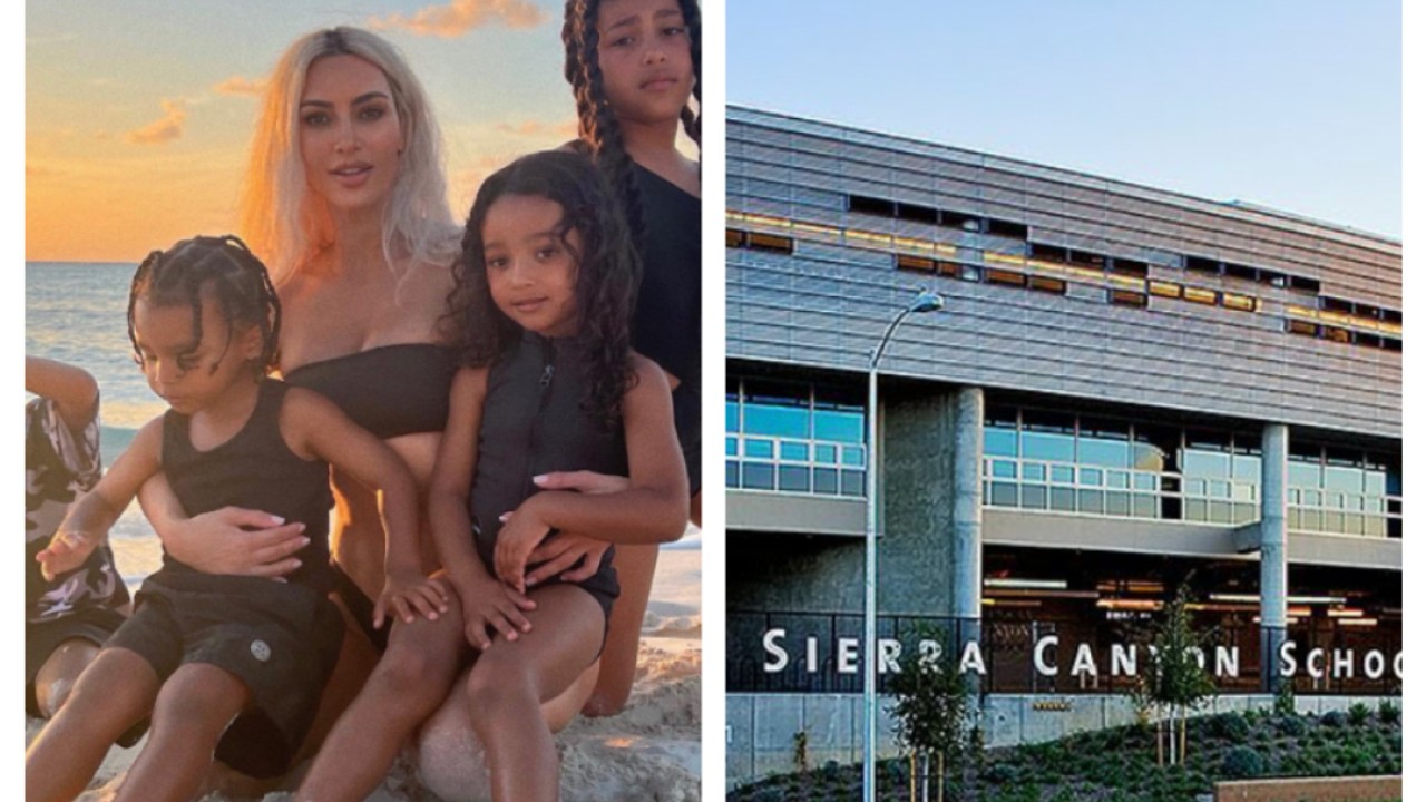Inside Sierra Canyon – or what Ye calls ‘a fake school for celebs’: the rapper asked Kim Kardashian to take his children out of the LA school that was also attended by Kylie and Kendall Jenner