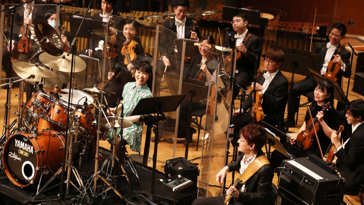 日本鼓手川口千里与香港小交响乐团融合音乐会抢尽风头