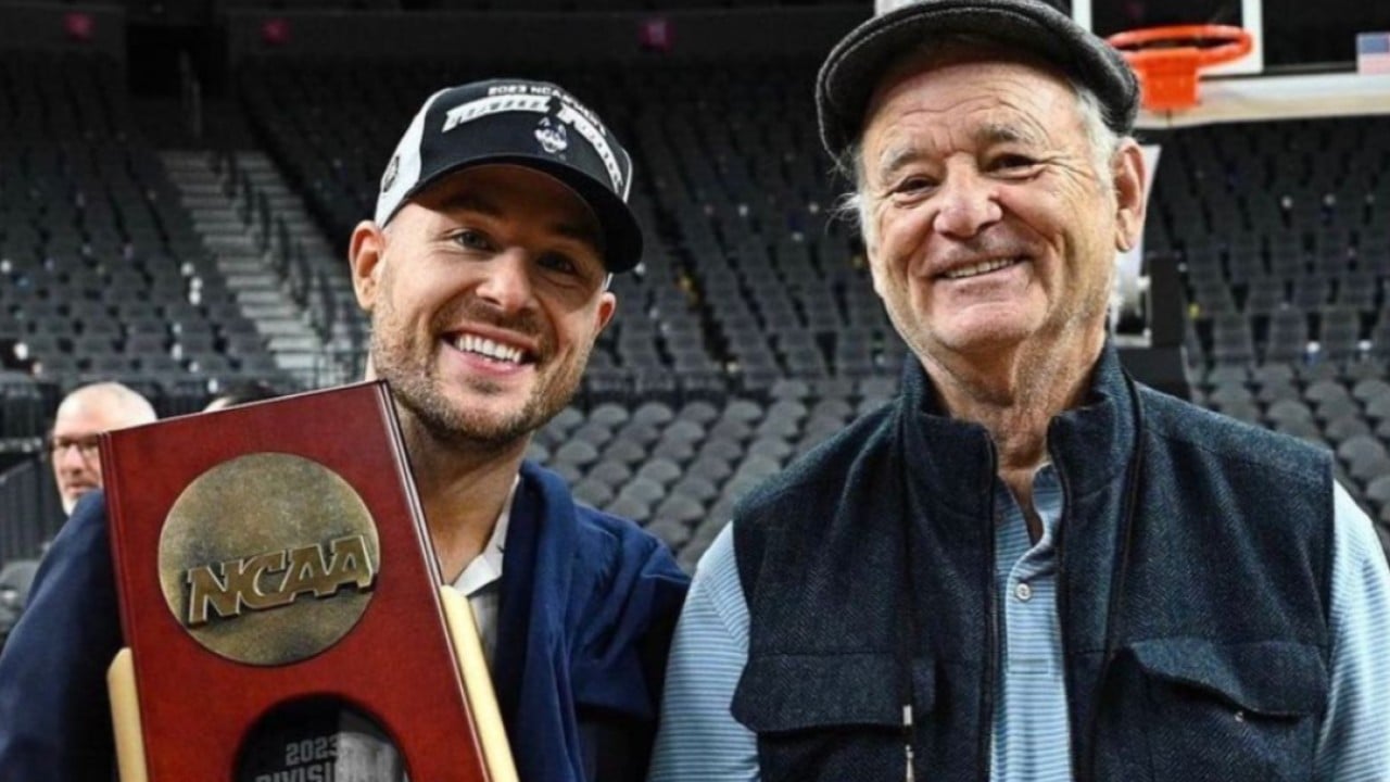 Who is Bill Murray’s basketball coach son, Luke Murray? The Ghostbusters actor showed up to support his second eldest child at a Connecticut Huskies game and is ‘very proud’ of the 38-year-old