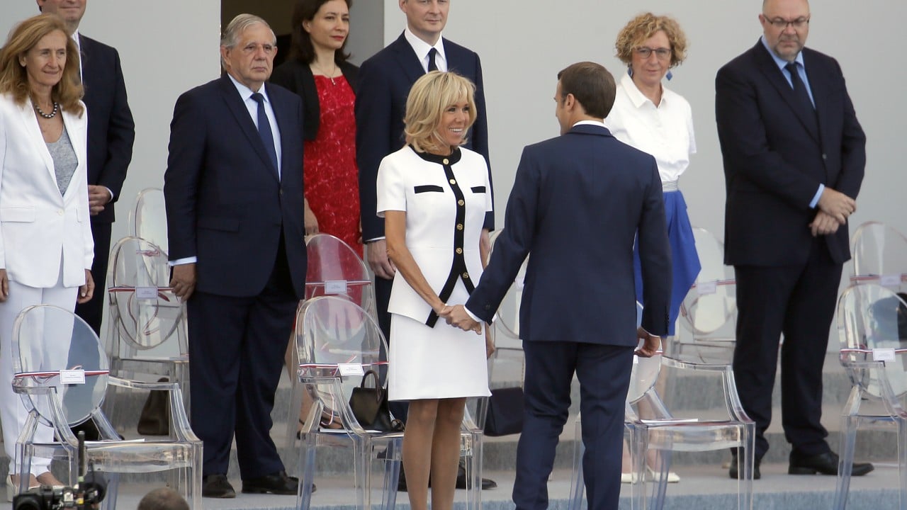 Brigitte Macron’s style diplomacy: the French first lady always puts her most fashionable foot forward as she turns 71, from her love for Louis Vuitton and Balmain, to her upcoming Emily in Paris appearance
