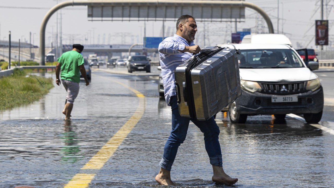 Emirates suspends flights transiting through Dubai after record rains
