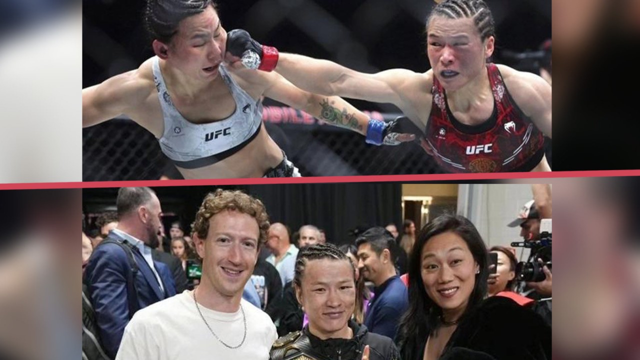 Zhang Weili, China’s first UFC champion, one of world’s top female MMA fighters, Mark Zuckerberg and wife are huge fans