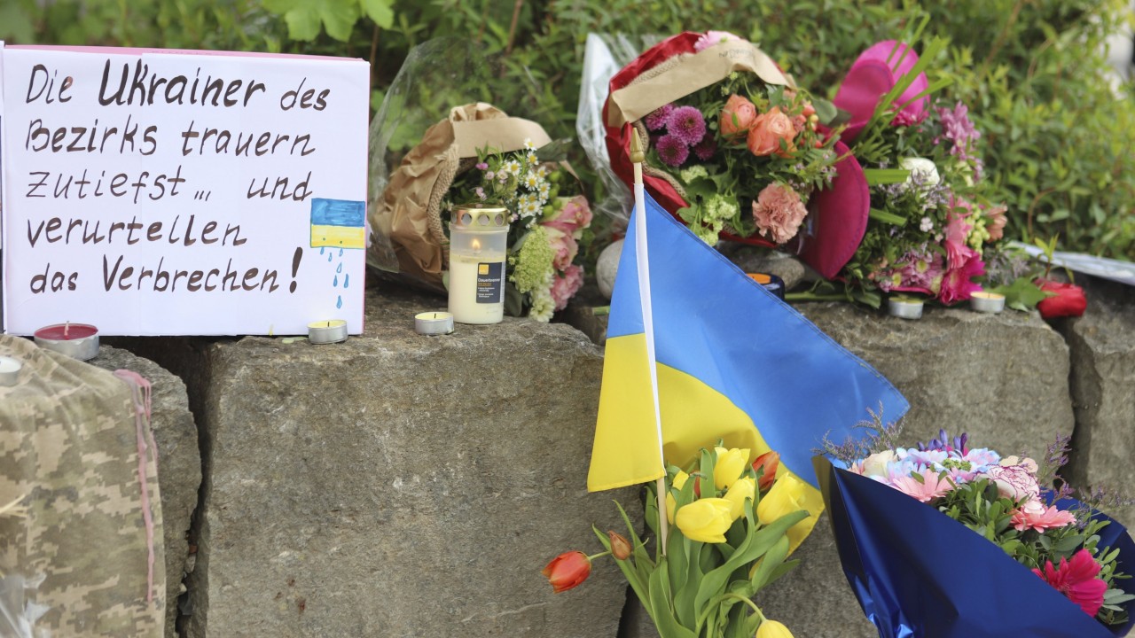 German police arrest Russian man in connection with the fatal stabbings of 2 Ukrainian men