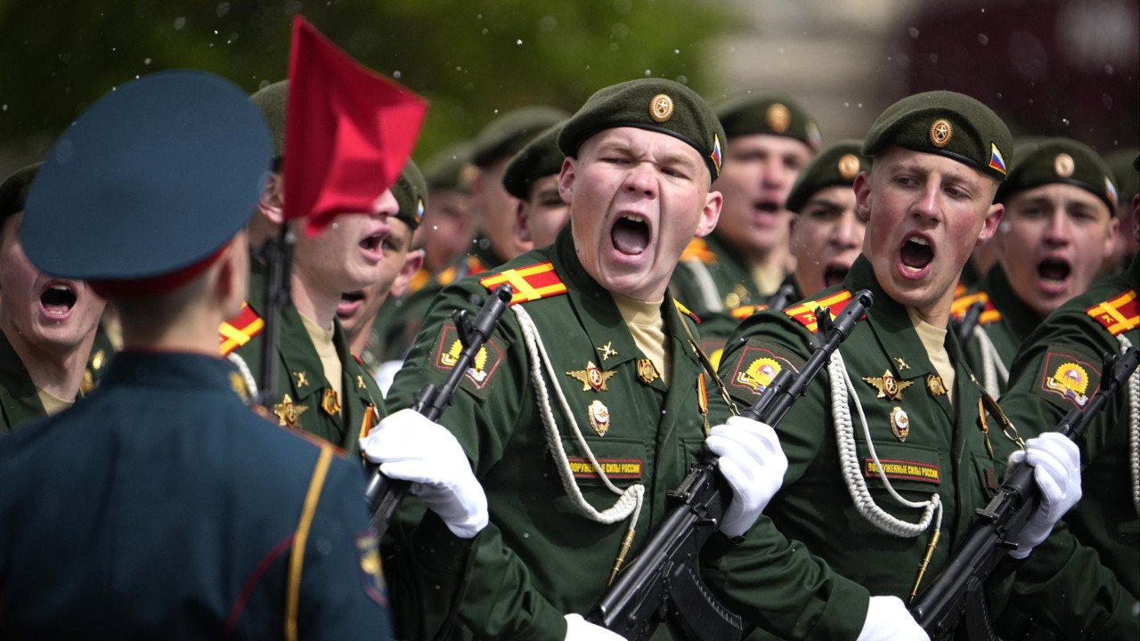 Vladimir Putin warns of global clash as Russia marks Victory Day