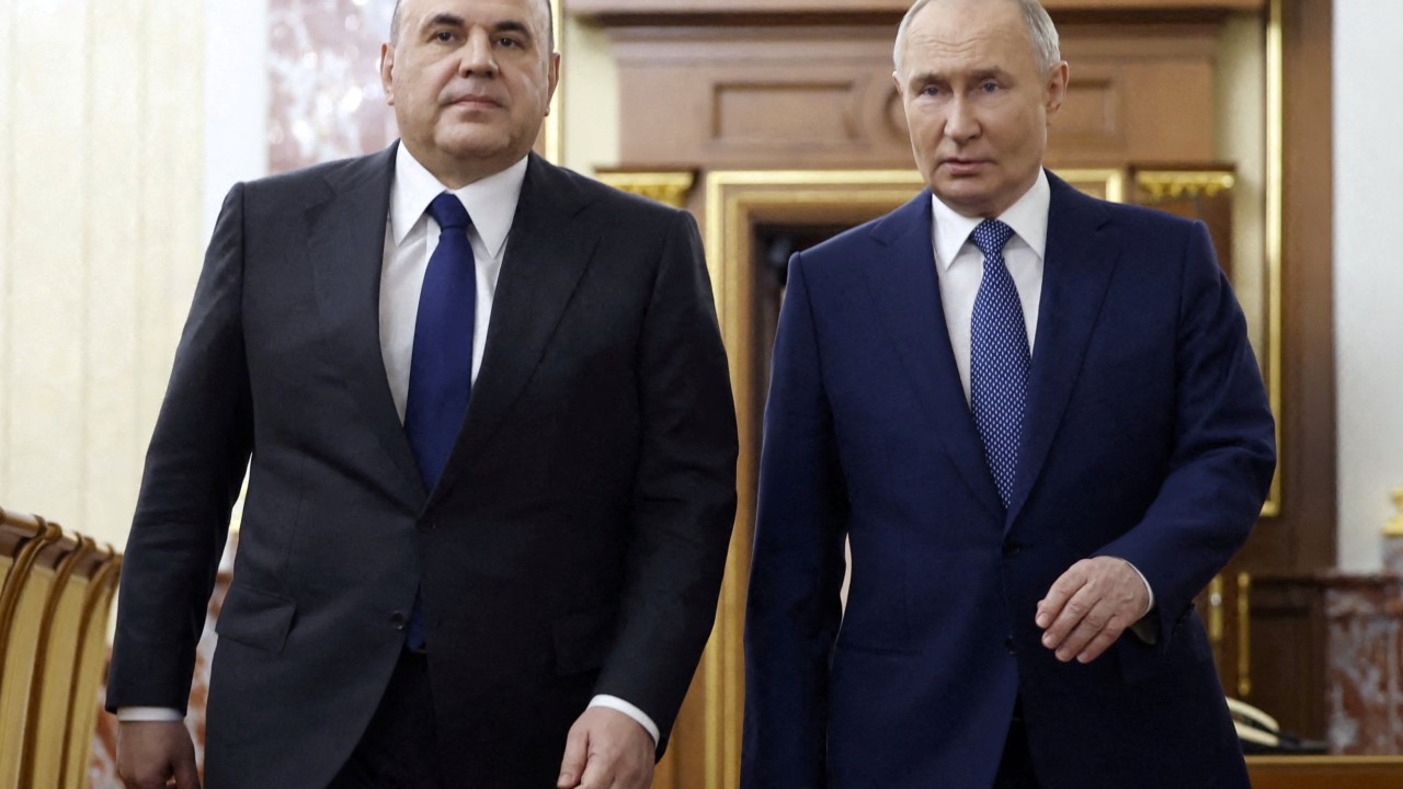 Vladimir Putin reappoints Mikhail Mishustin as Russia’s prime minister