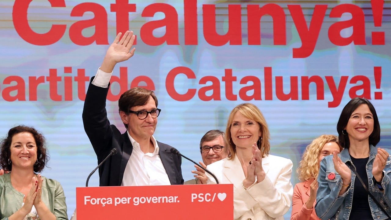 Spain’s Socialists hail ‘new era’ after separatist defeat in Catalonia