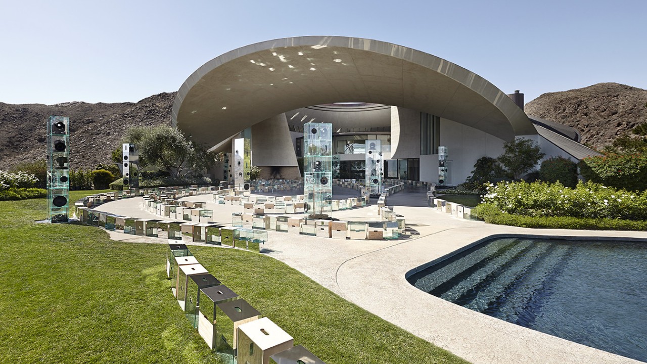 Where Louis Vuitton has launched its 10 annual cruise collections: women’s creative director Nicolas Ghesquière chooses an iconic architectural landmark every year – this week it’s Barcelona’s turn