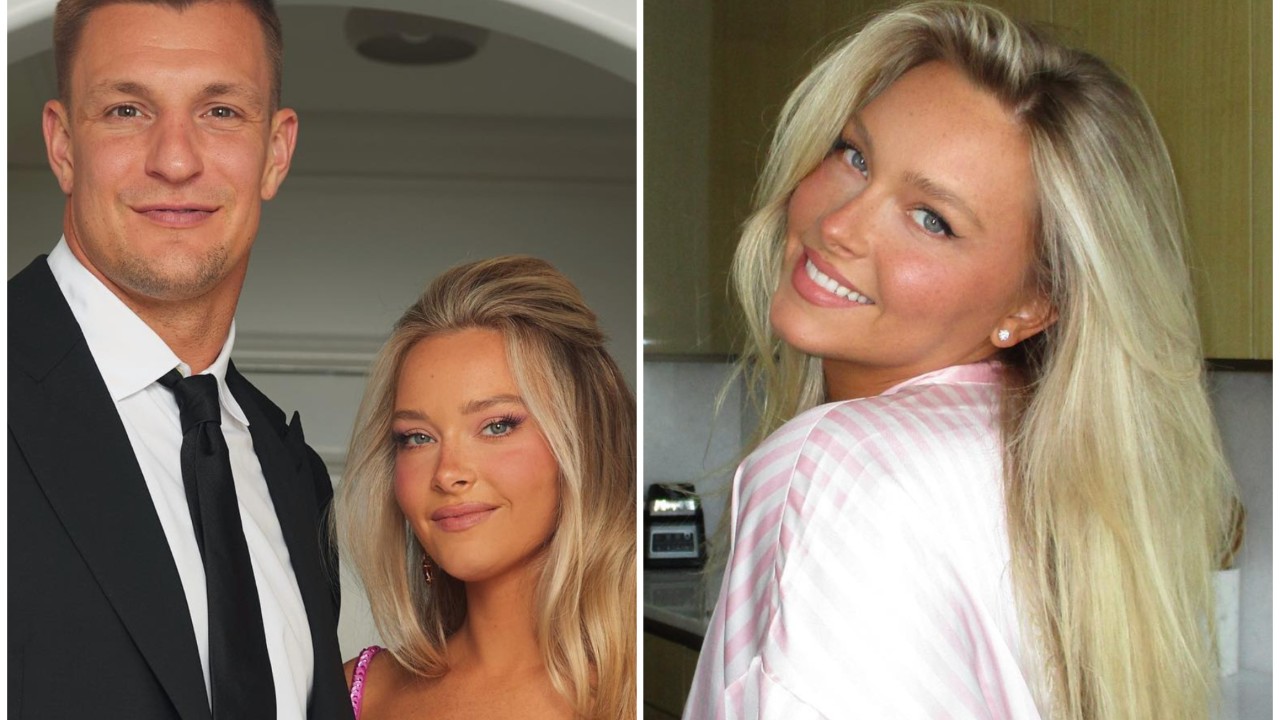 Meet Rob ‘Gronk’ Gronkowski’s girlfriend, Camille Kostek: the Sports Illustrated and Victoria’s Secret model was in Free Guy with Ryan Reynolds – and was ‘nervous’ about her beau’s roast with Tom Brady