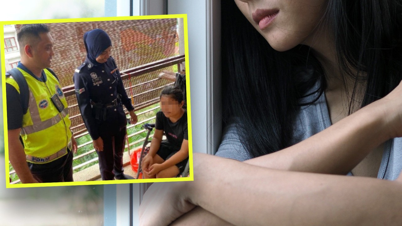 Malaysian employers lock Indonesian maid on exposed balcony, only allowed inside to work