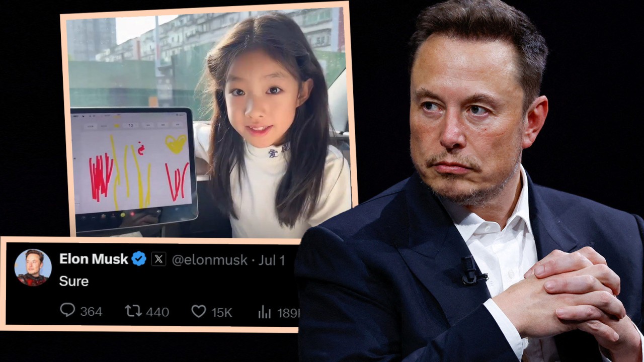 ‘Can you fix it?’ China girl, 7, asks Elon Musk about Tesla glitch, billionaire responds