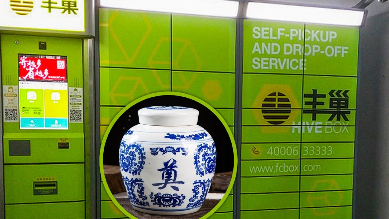 Outrage as China woman tells cash-strapped friend to put father’s ashes in parcel locker