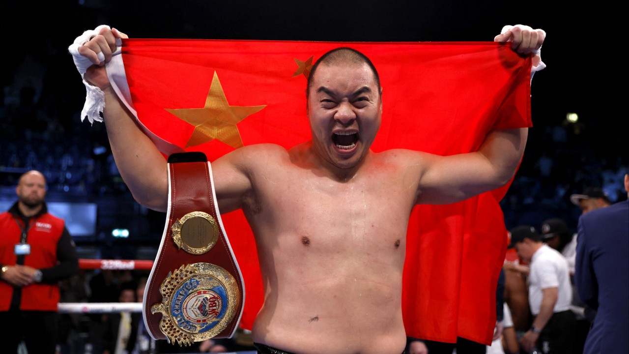China’s Zhang Zhilei wants shot at Daniel Dubois’ title after brutal Anthony Joshua KO