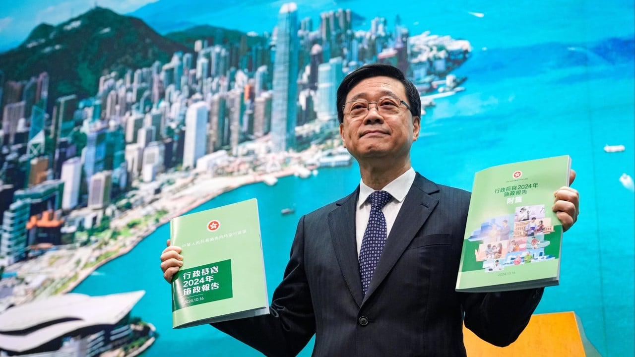 Hong Kong policy address to prioritise city’s development, residents’ livelihoods: John Lee