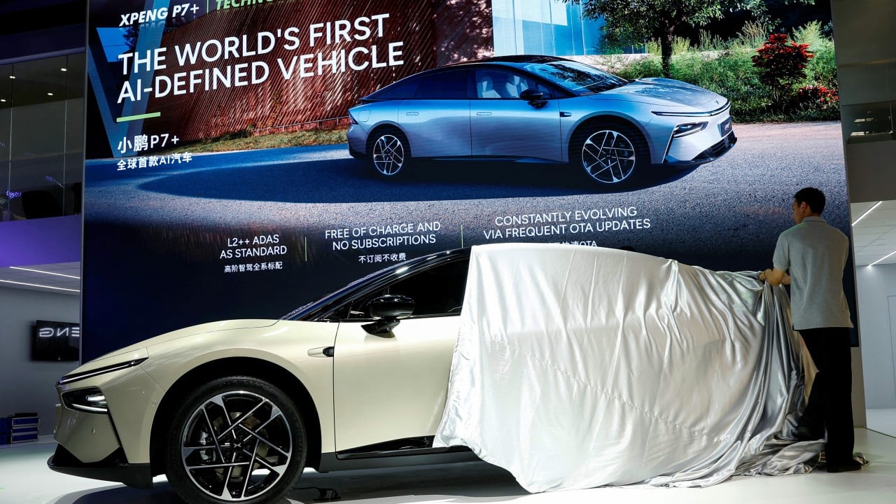 Xpeng’s AI-powered P7+ to challenge Tesla, eyes China’s autonomous driving market