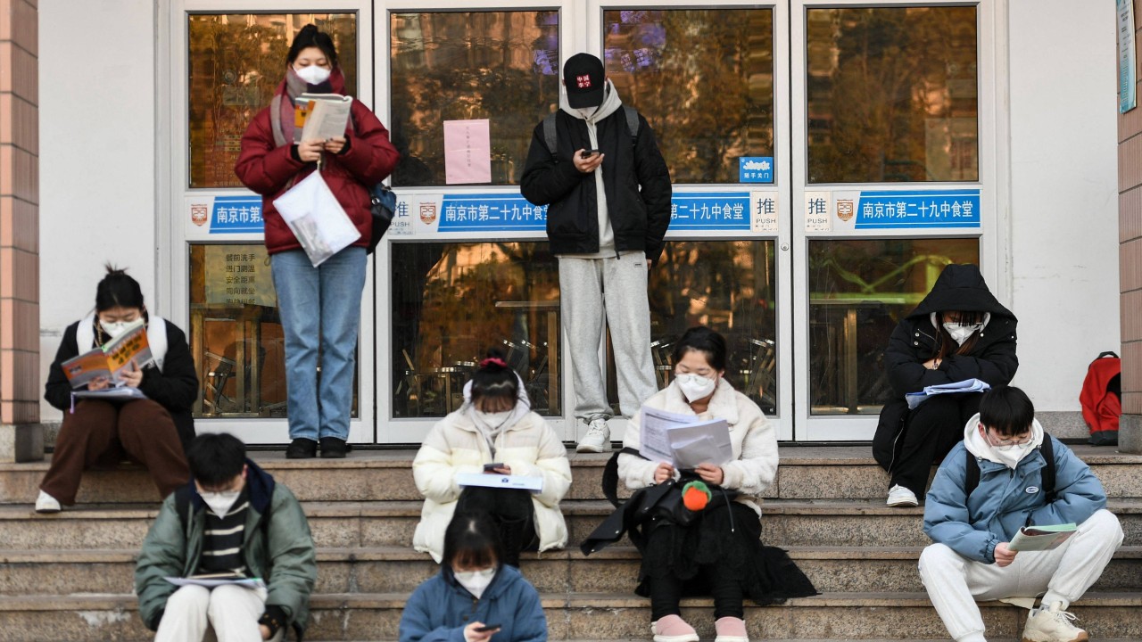 An advanced degree in China? Think again, students say, as exam numbers plunge