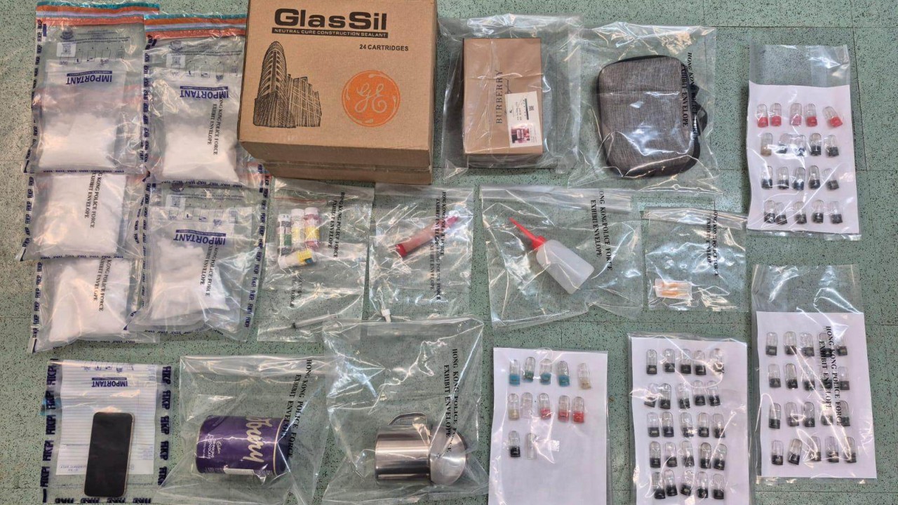 Man, 22, arrested in Hong Kong for alleged possession of key ingredient in drug ‘space oil’