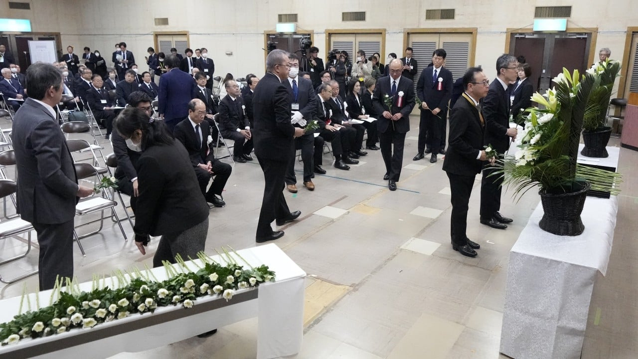 Japan holds Sado mines memorial despite South Korean boycott