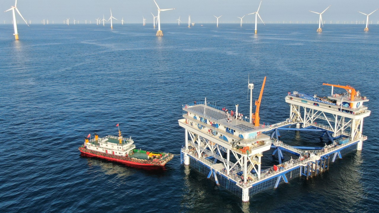 Chinese power group planning to build renewable energy island