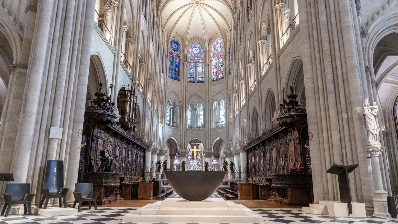 France shows off restored Notre Dame cathedral 5 years after devastating fire