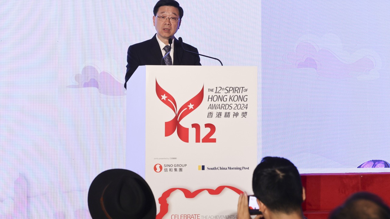Spirit of Hong Kong Awards: John Lee says winners exemplify city’s ‘can-do’ spirit