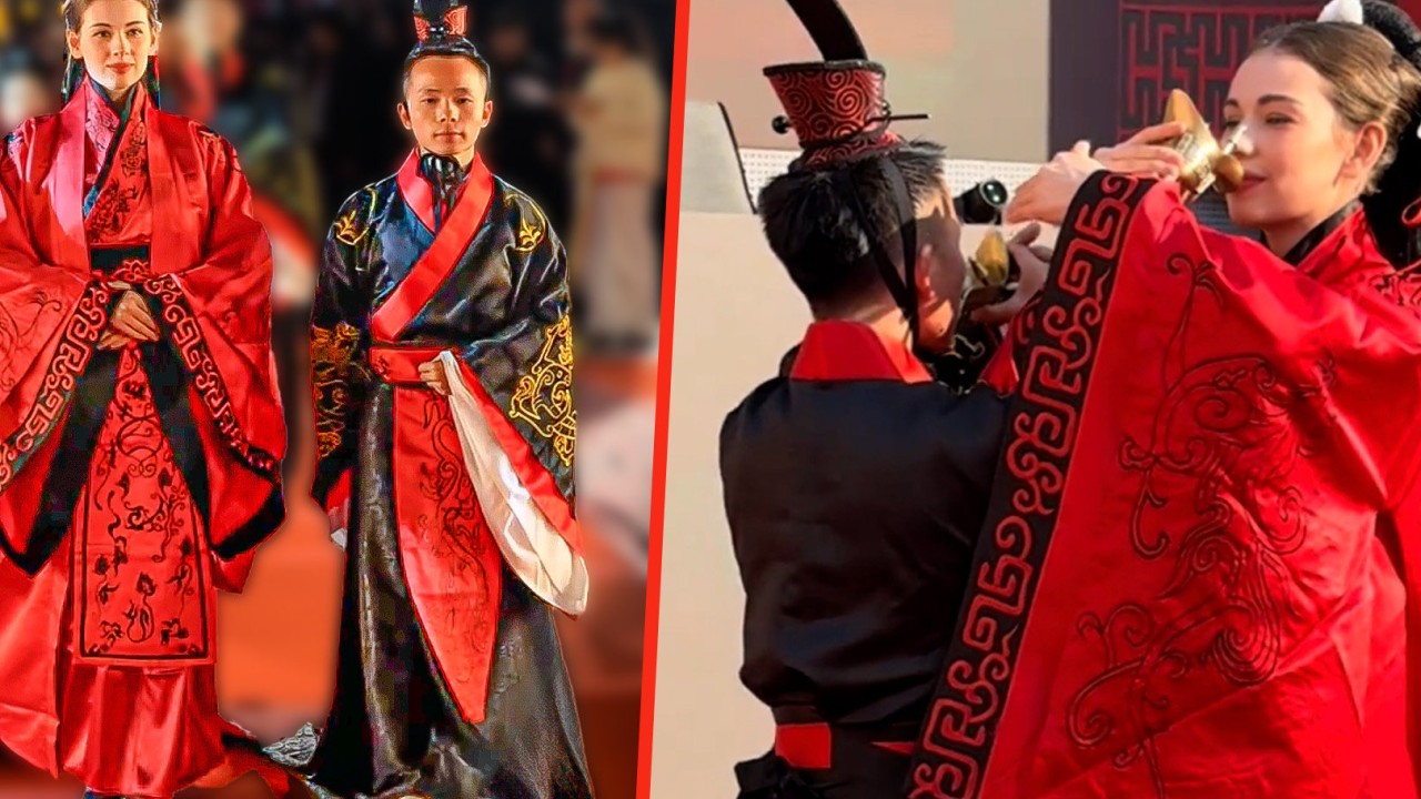 Chinese man finds love with Belarusian woman who is a head taller after many failed blind dates