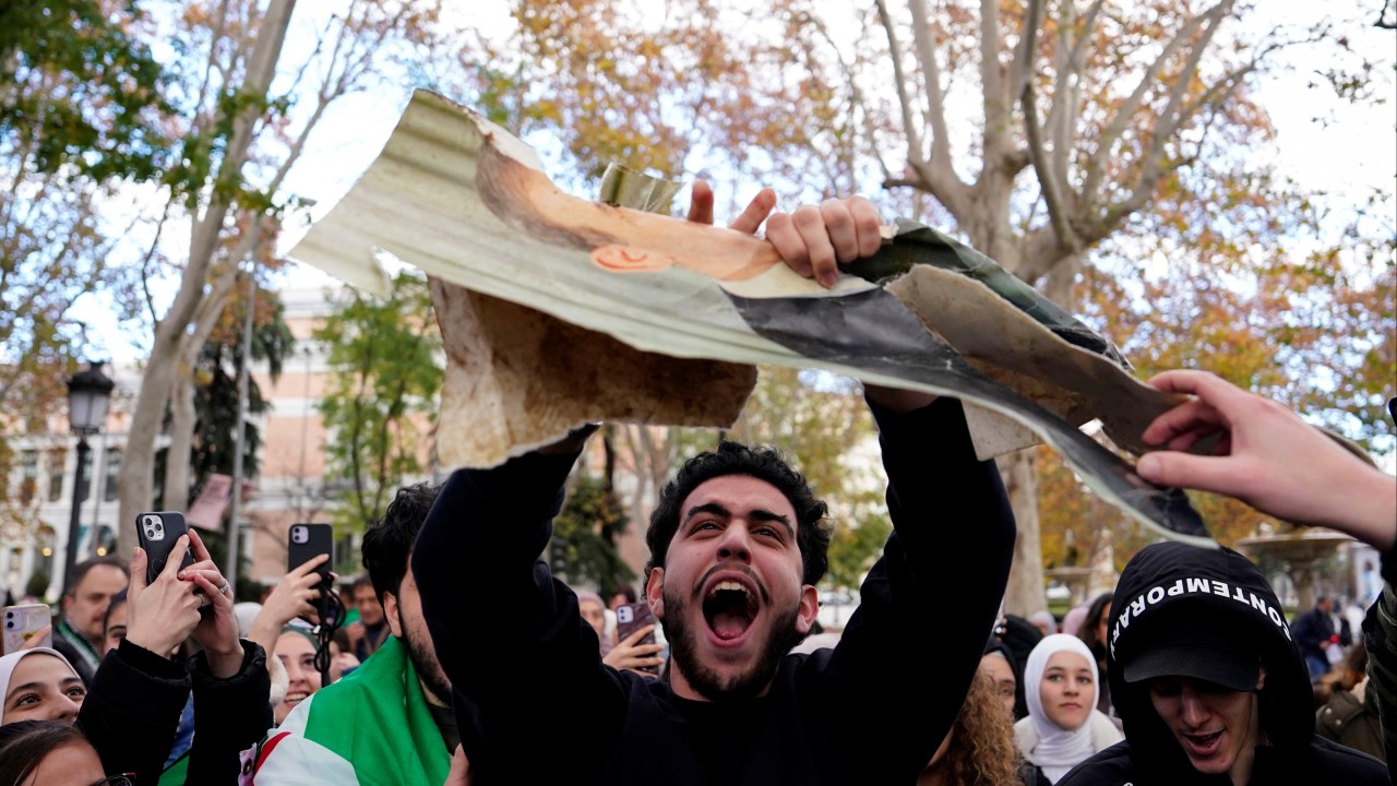 Israel unleashes series of strikes in Syria as rebels oust President Bashar al-Assad