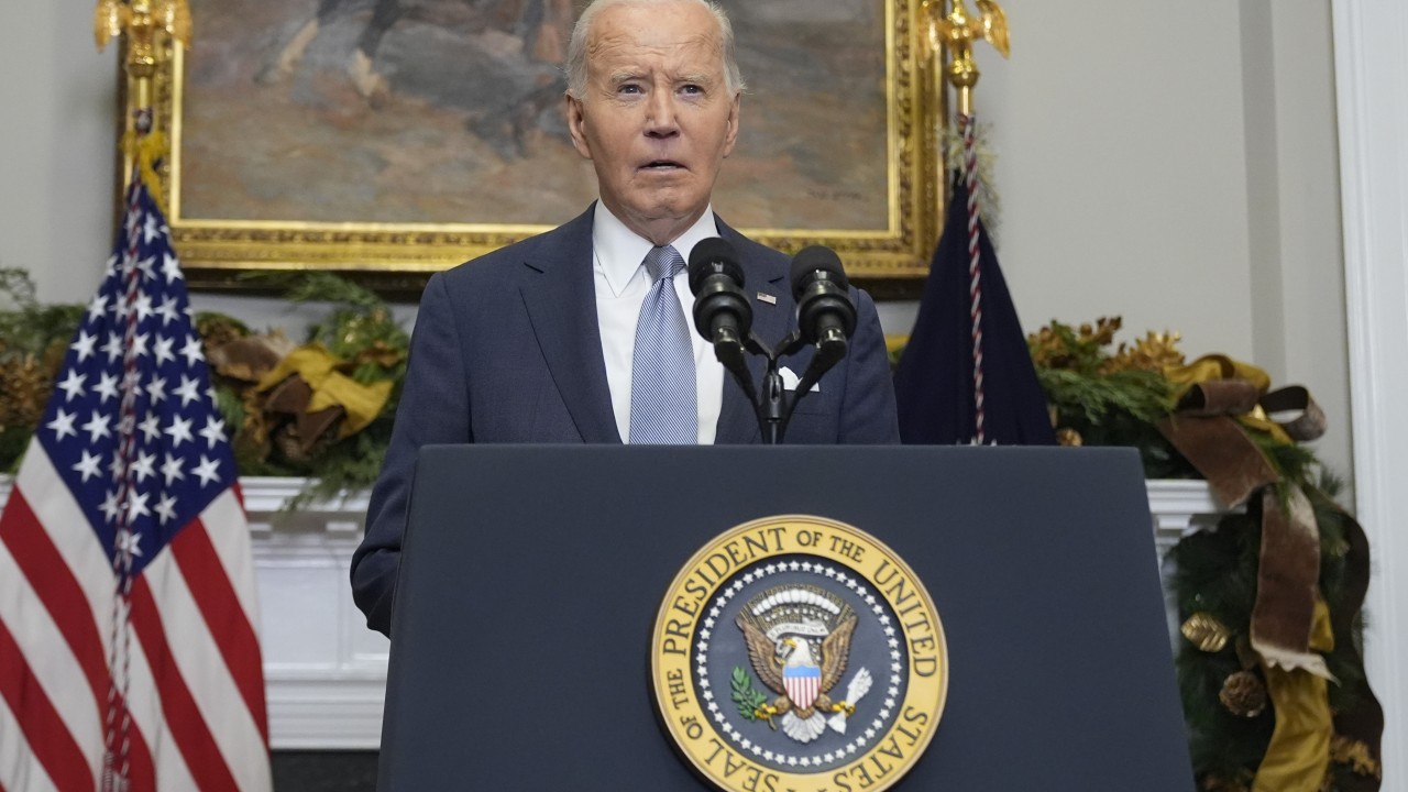 Biden says Assad’s fall in Syria is a ‘fundamental act of justice’, but ‘a moment of risk’