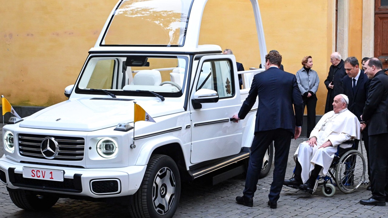 Pope joins EV crusade with electric Popemobile as Vatican aims for 100% zero-emission cars