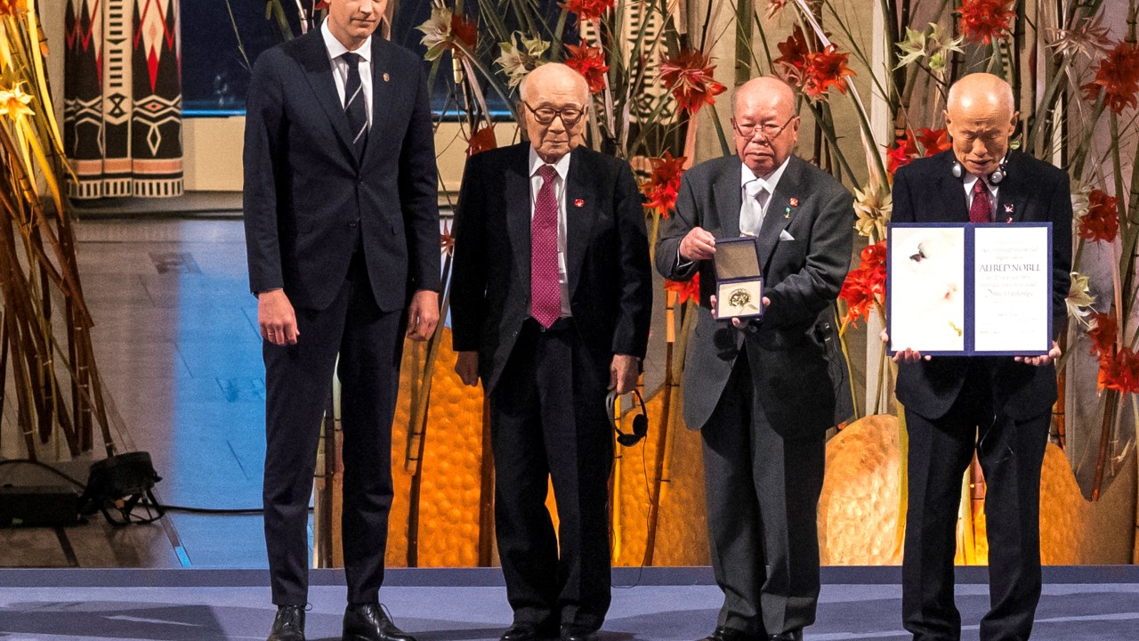 Japan’s Hiroshima bomb survivor group Nihon Hidankyo receives Nobel Peace Prize in Oslo