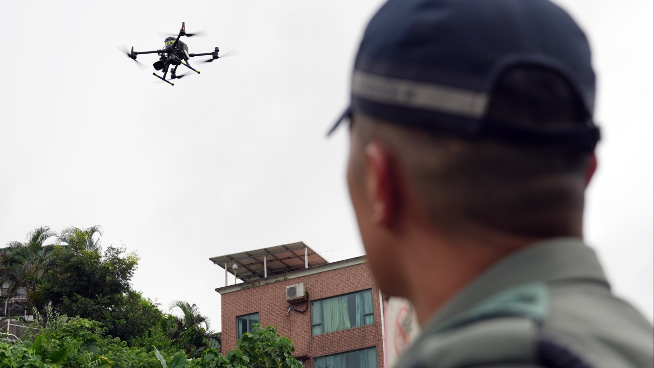 Hong Kong police consider using drones for patrol as authorities review rules