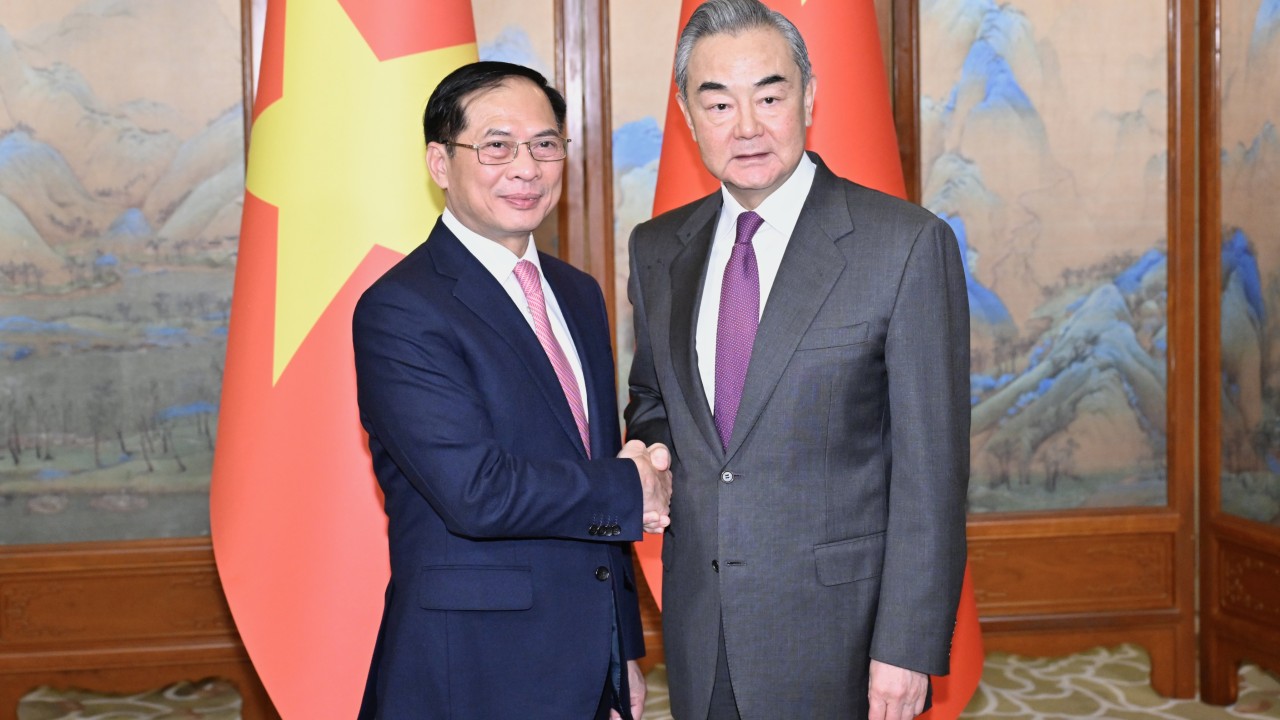 China’s Wang Yi calls for progress with Vietnam on South China Sea cooperation
