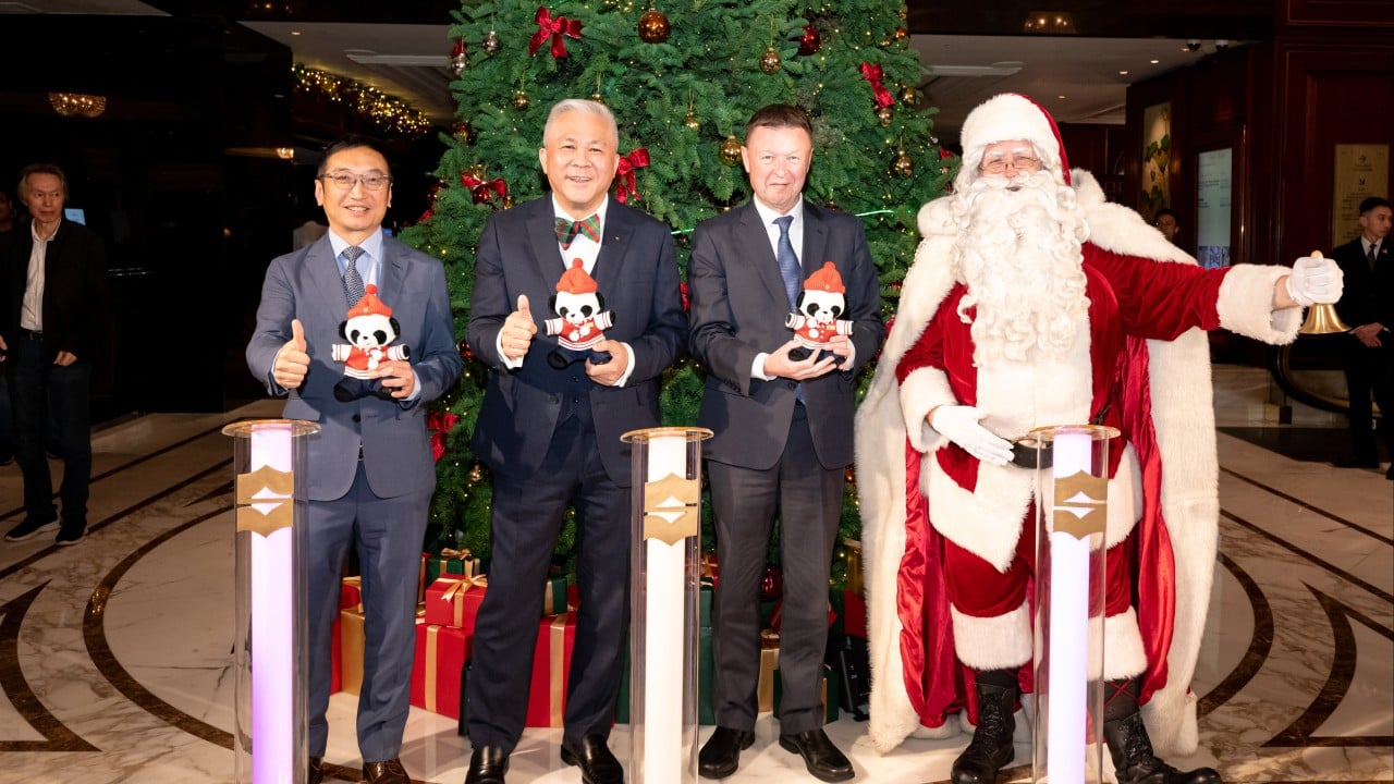 Operation Santa Claus: panda toys lead Hong Kong hotel’s Christmas charity efforts
