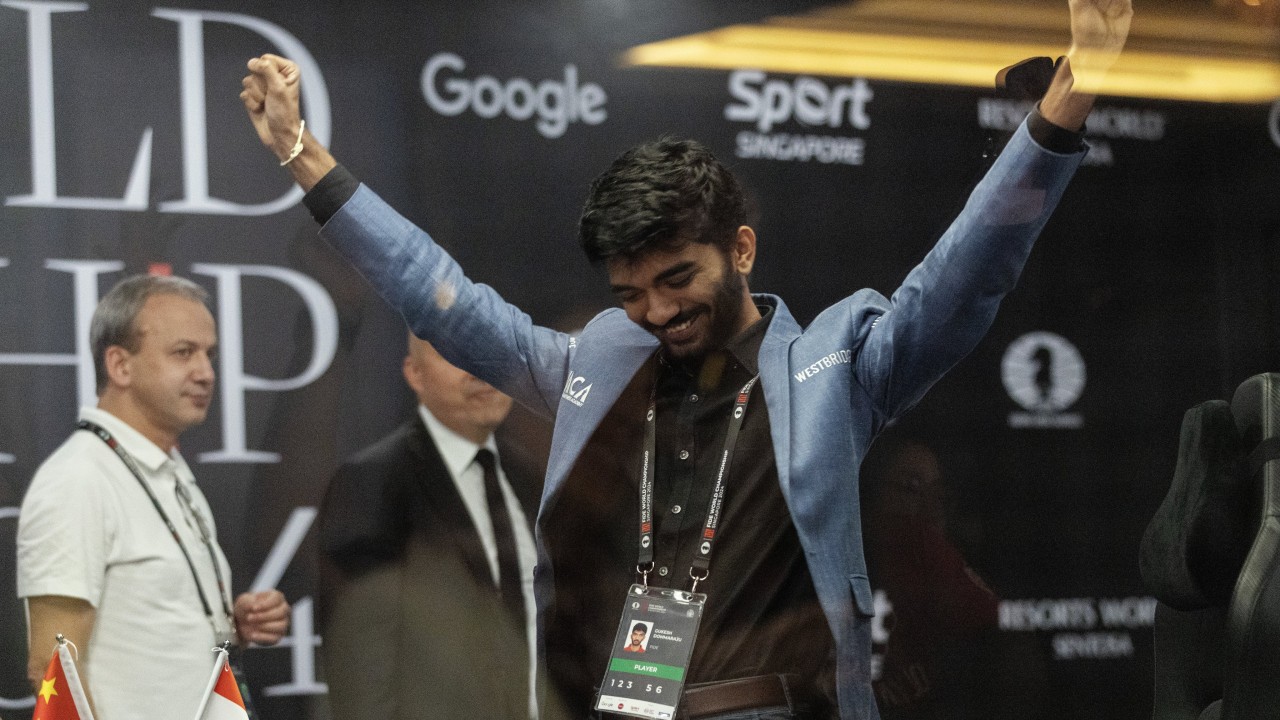 Indian chess prodigy Dommaraju dethrones China’s Ding to become youngest world champion
